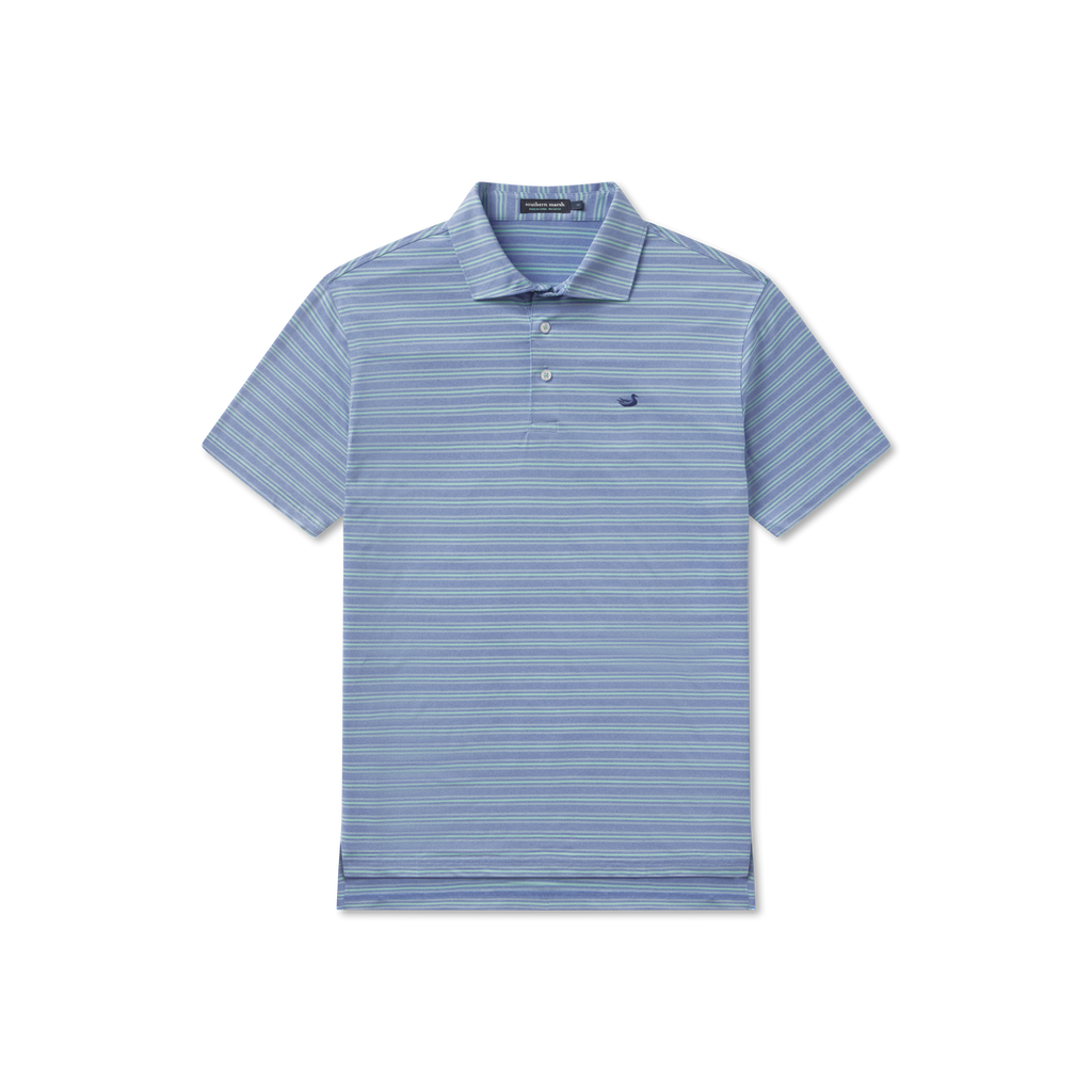 Maybourne Featherlight Stripe Polo