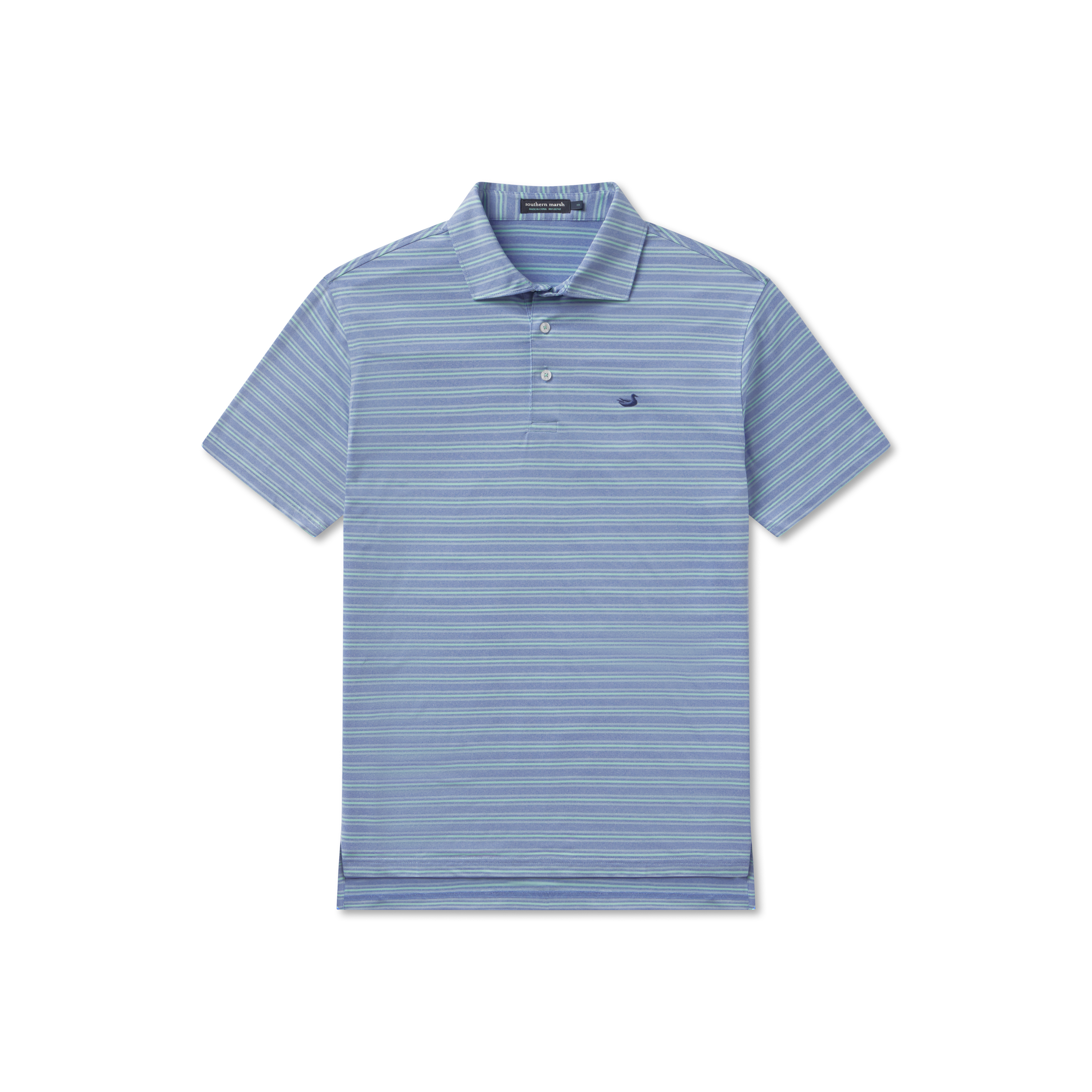 Maybourne Featherlight Stripe Polo