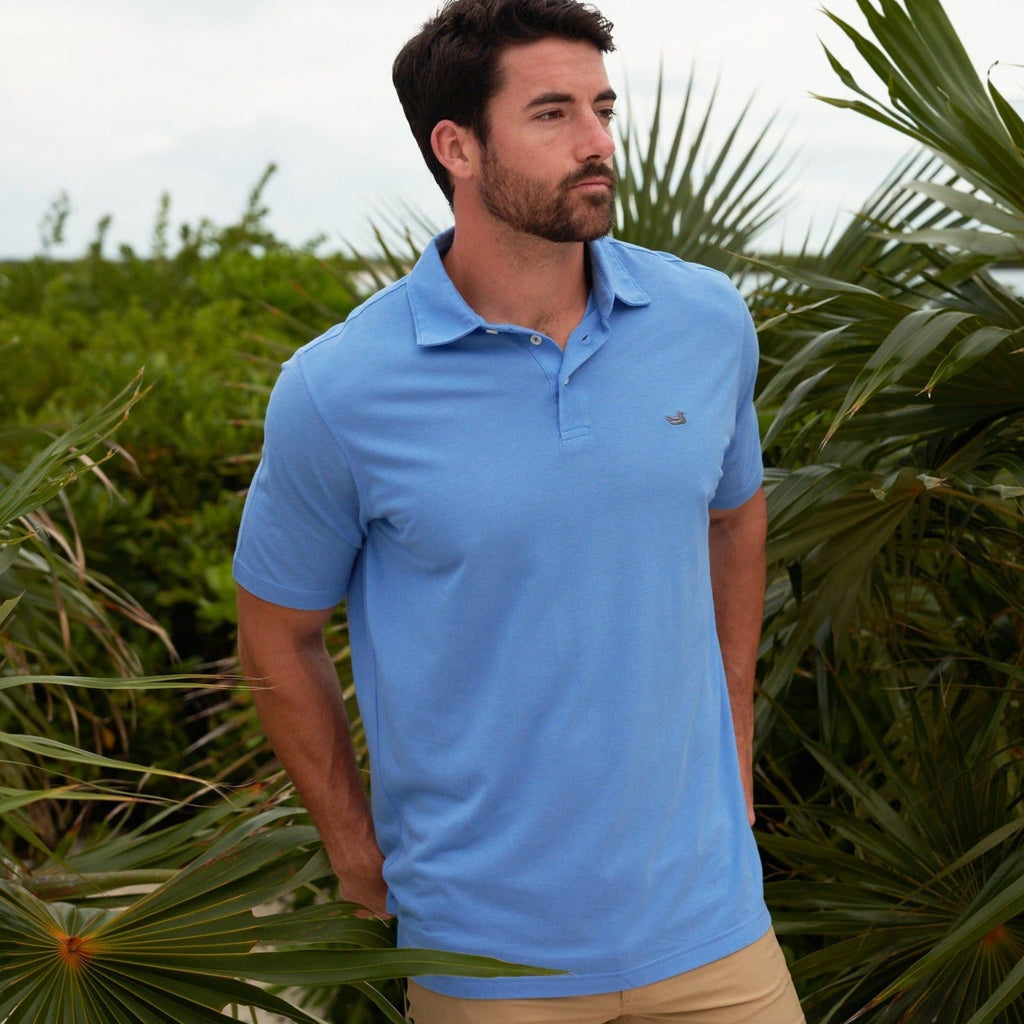 MarshLUX Mangrove Pique Polo