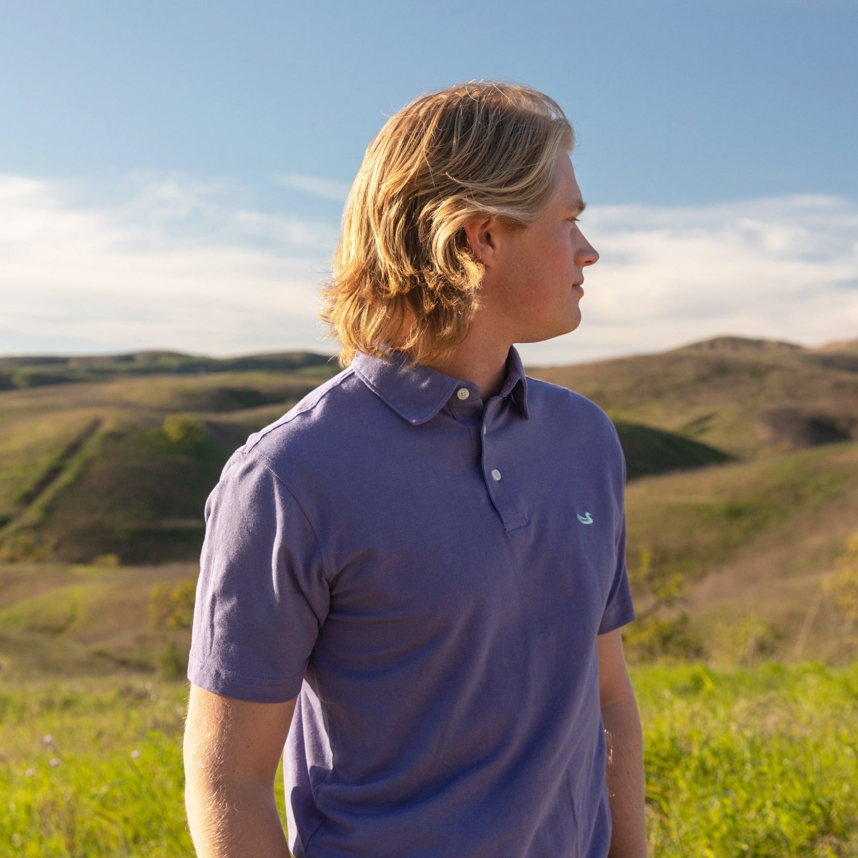 MarshLUX Mangrove Pique Polo