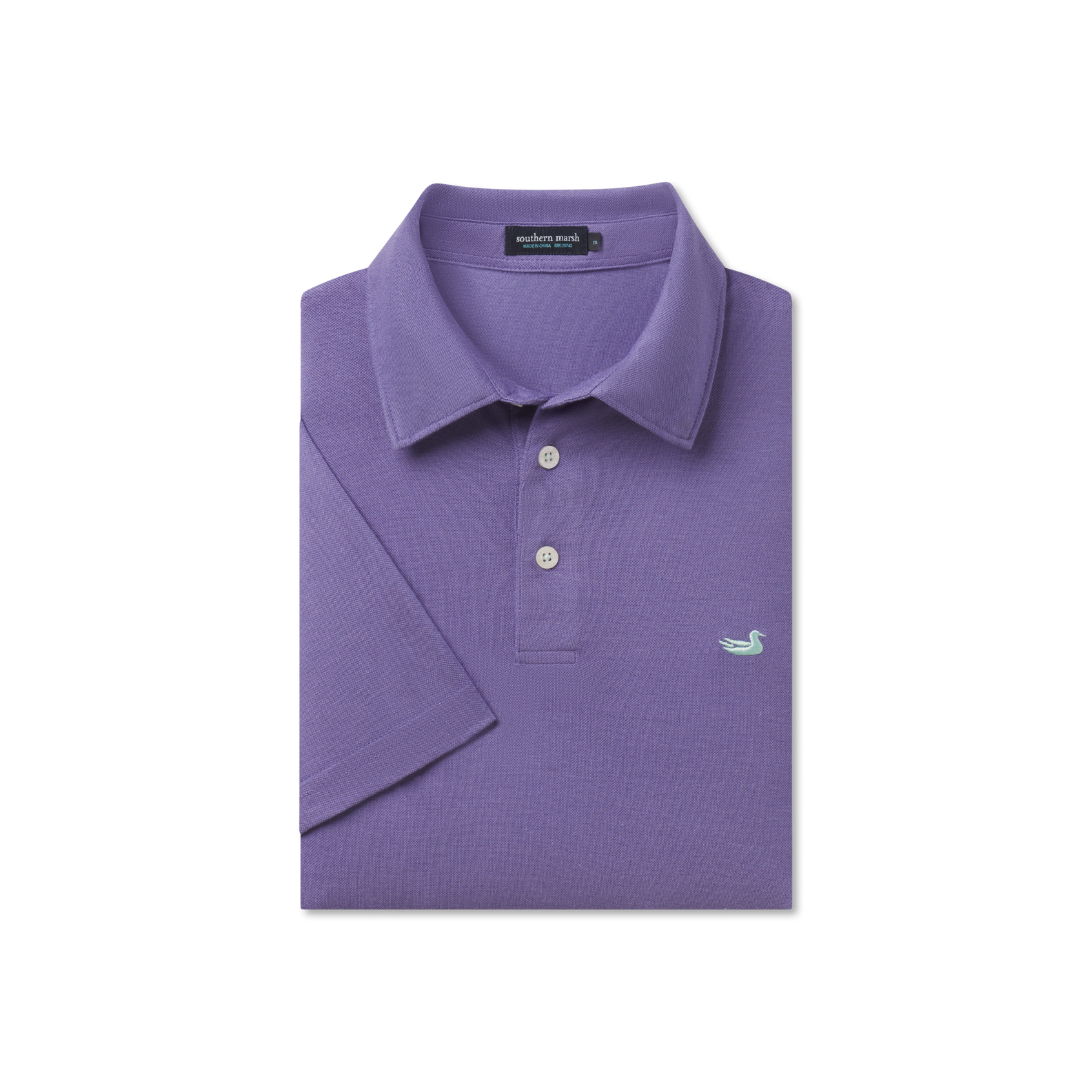 MarshLUX Mangrove Pique Polo