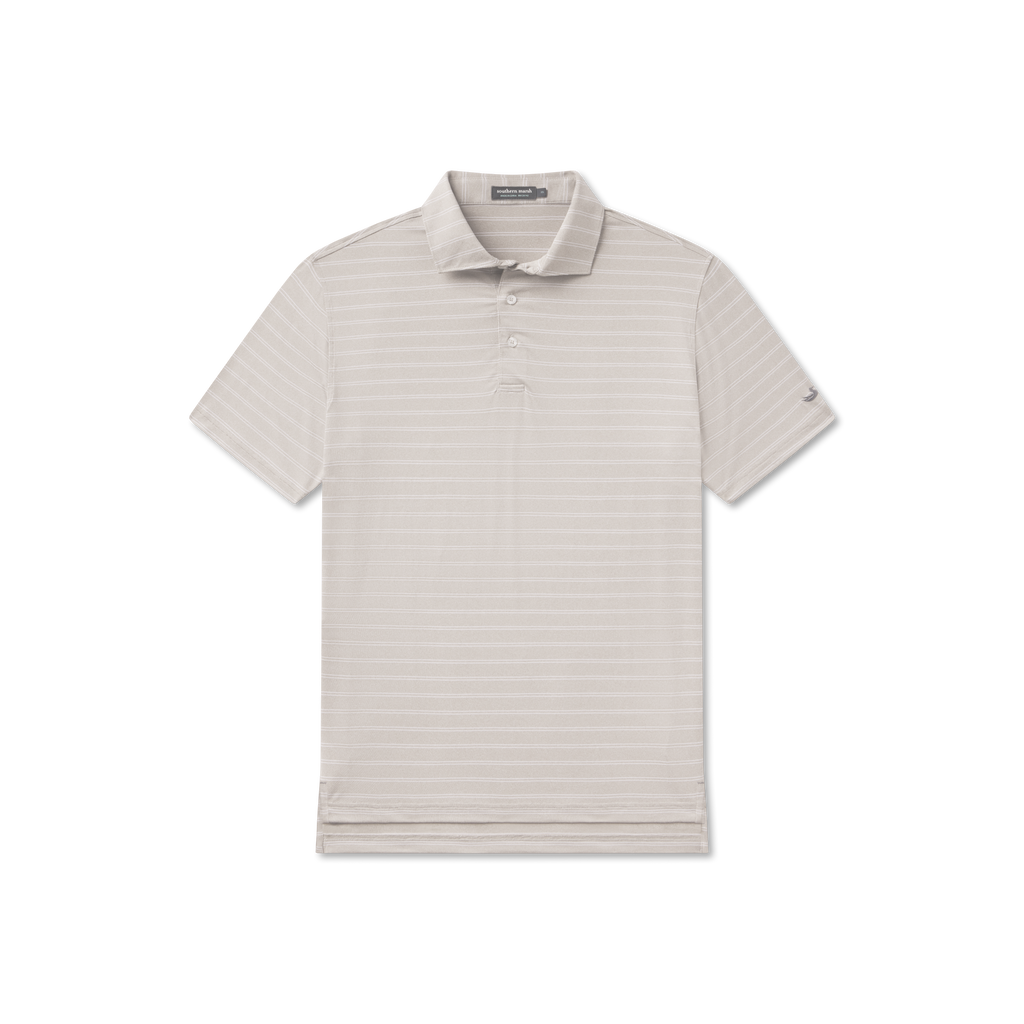 Newcastle Stripe Featherlight Polo