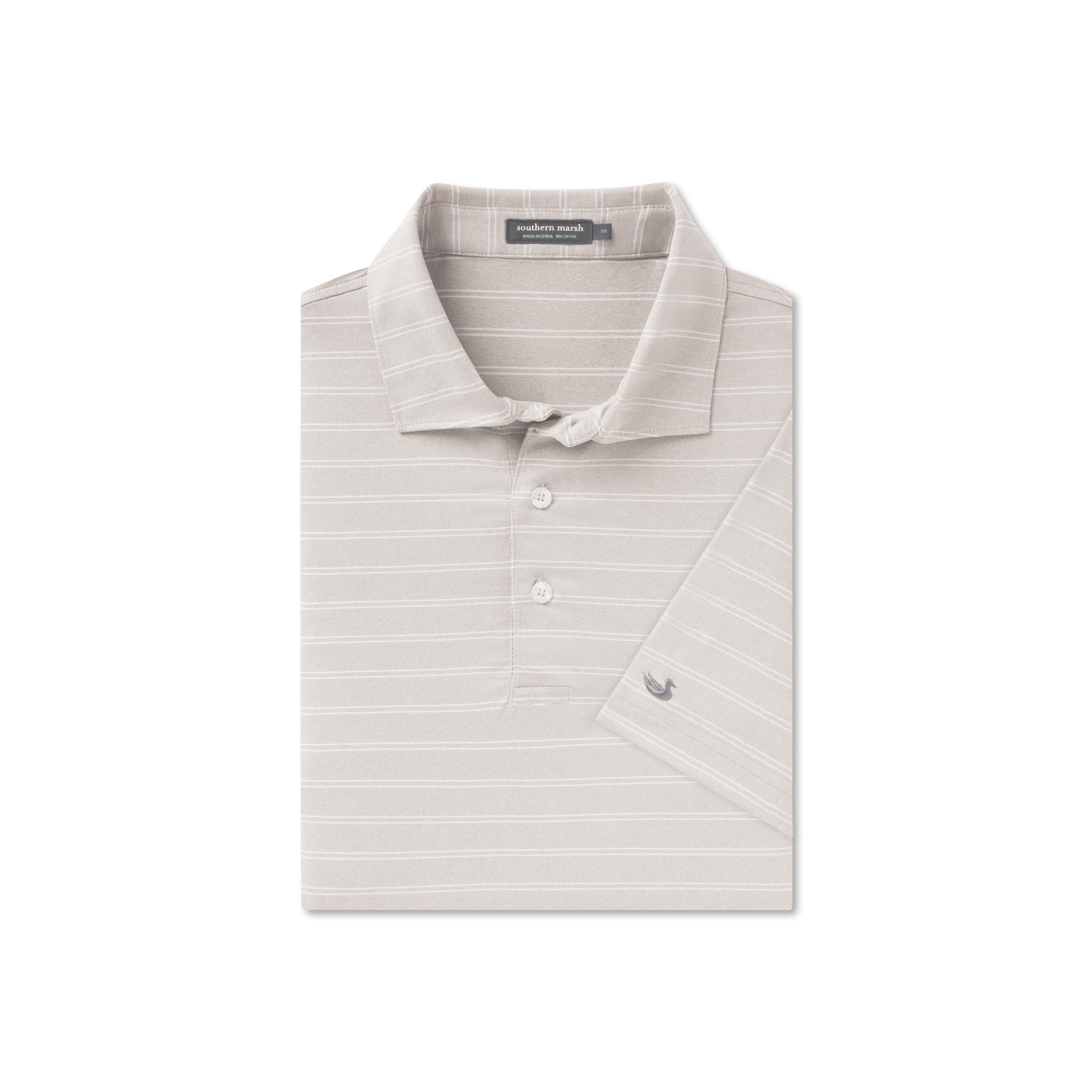 Newcastle Stripe Featherlight Polo