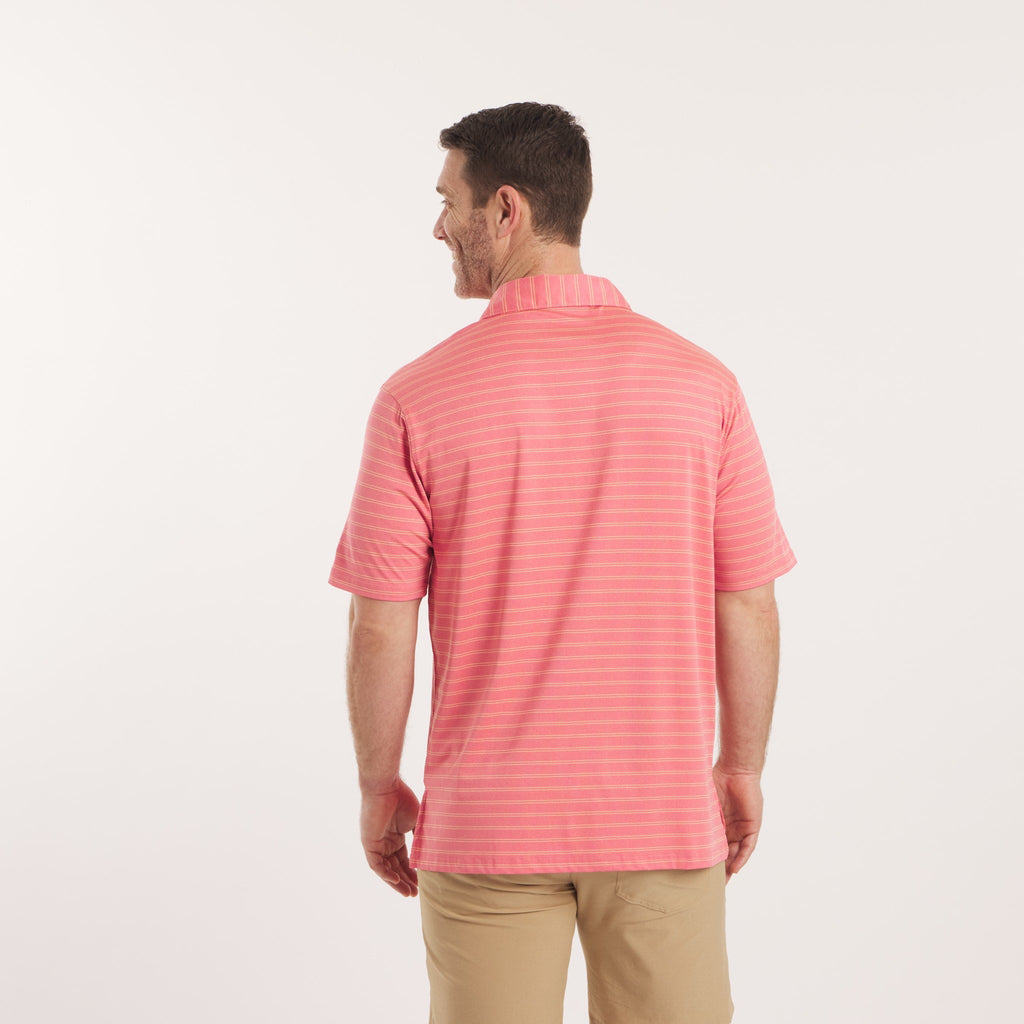 Newcastle Stripe Featherlight Polo