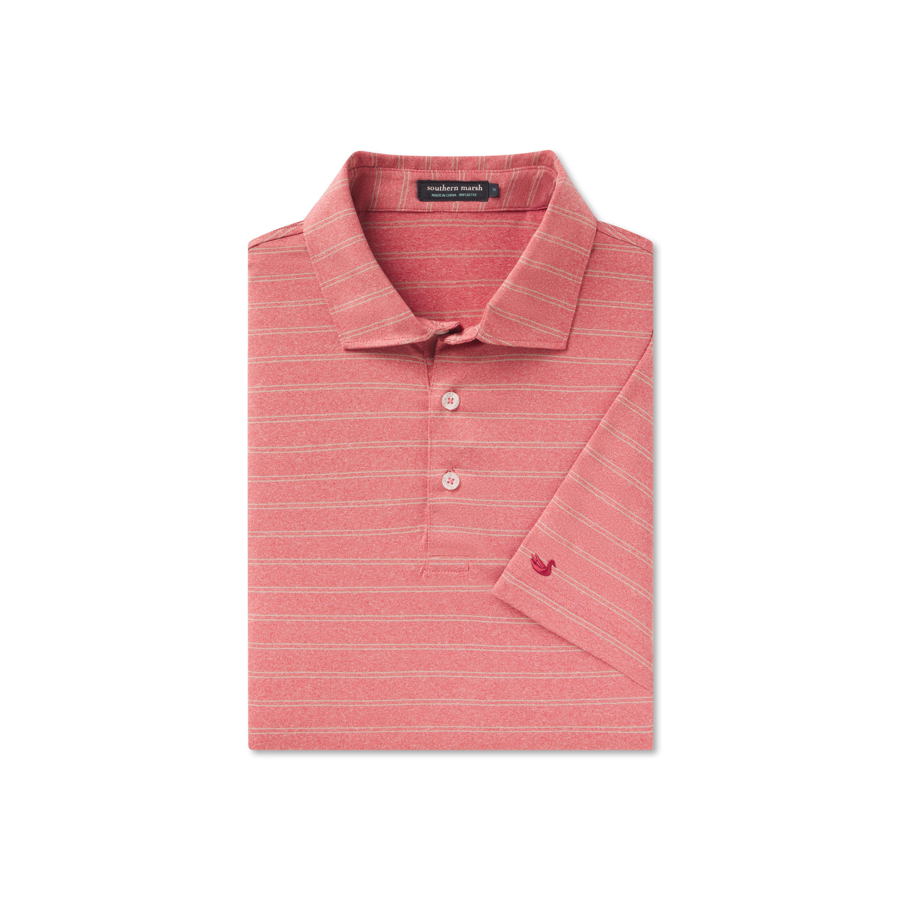 Newcastle Stripe Featherlight Polo