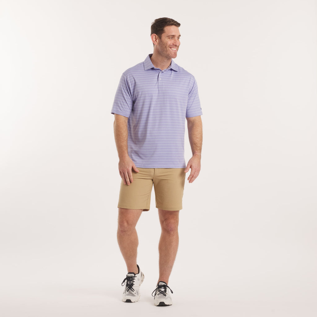 Newcastle Stripe Featherlight Polo