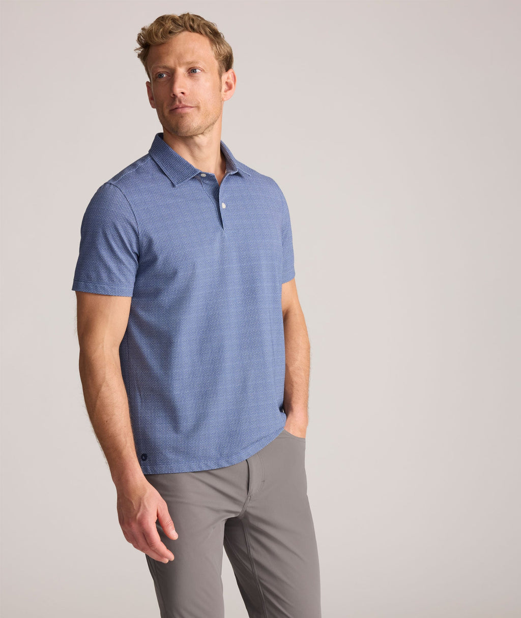 Printed CottonTek™ Polo