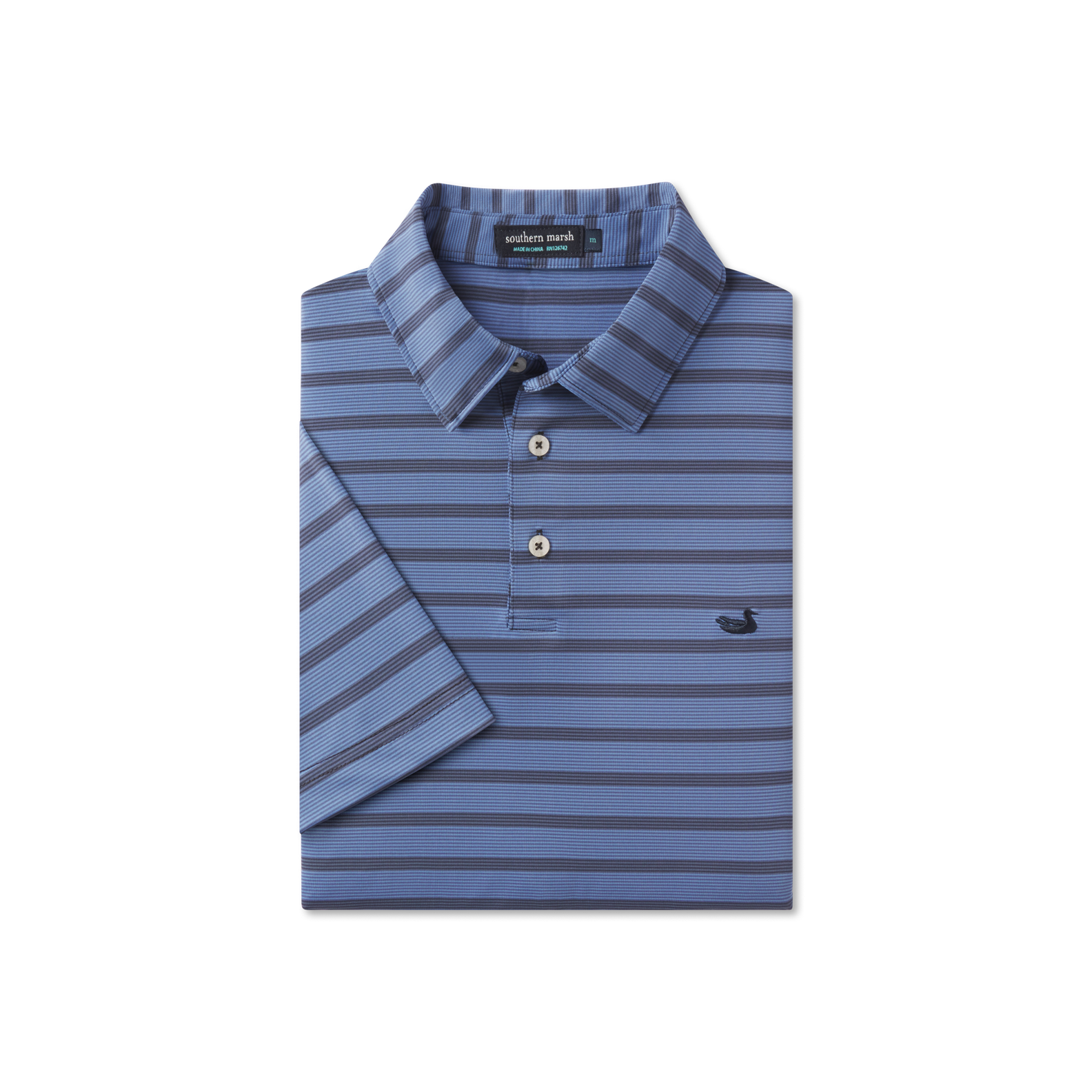 Bermuda Performance Polo - Panama Stripe
