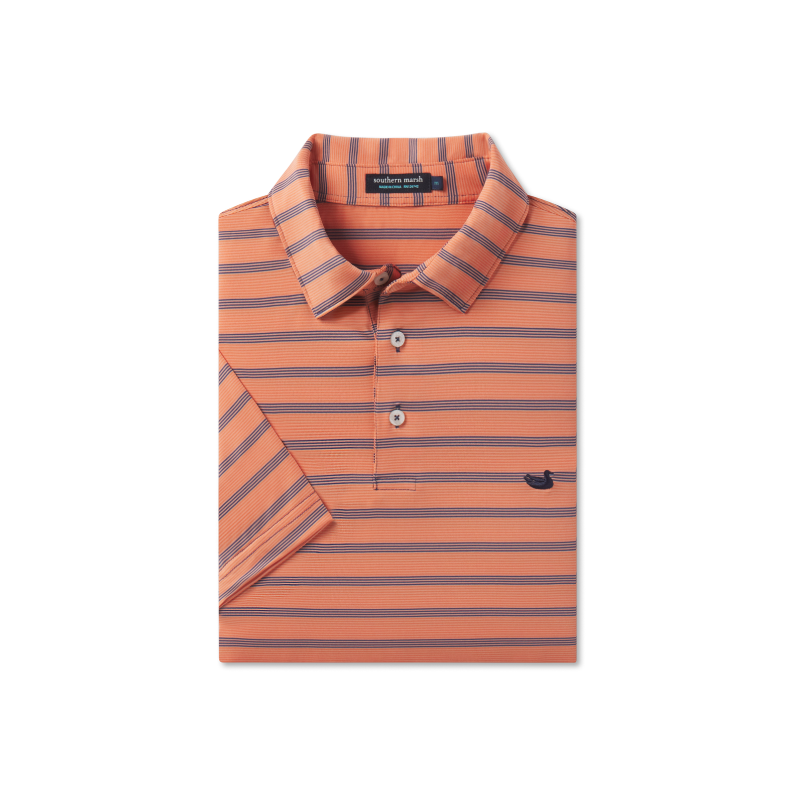 Bermuda Performance Polo - Panama Stripe