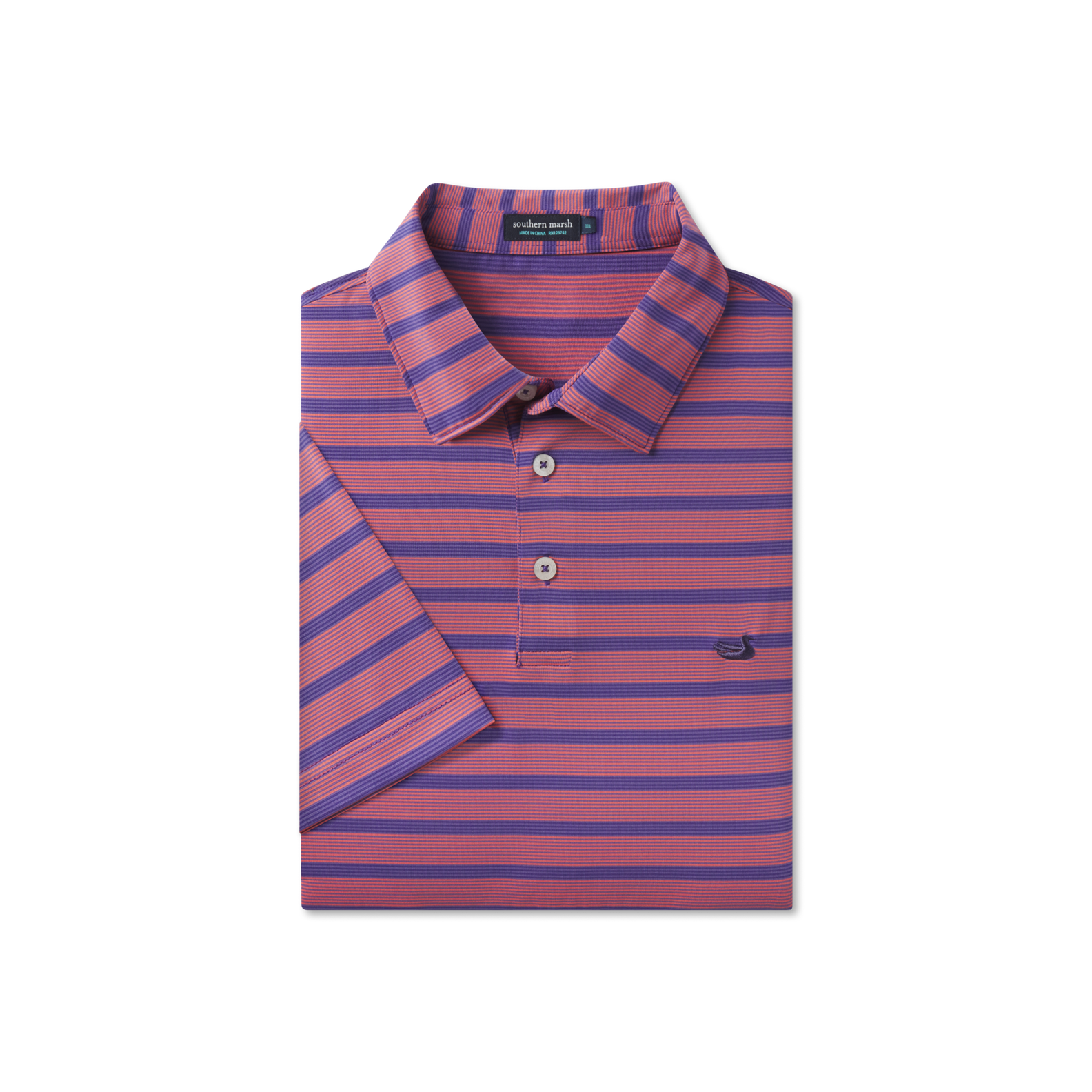 Bermuda Performance Polo - Panama Stripe