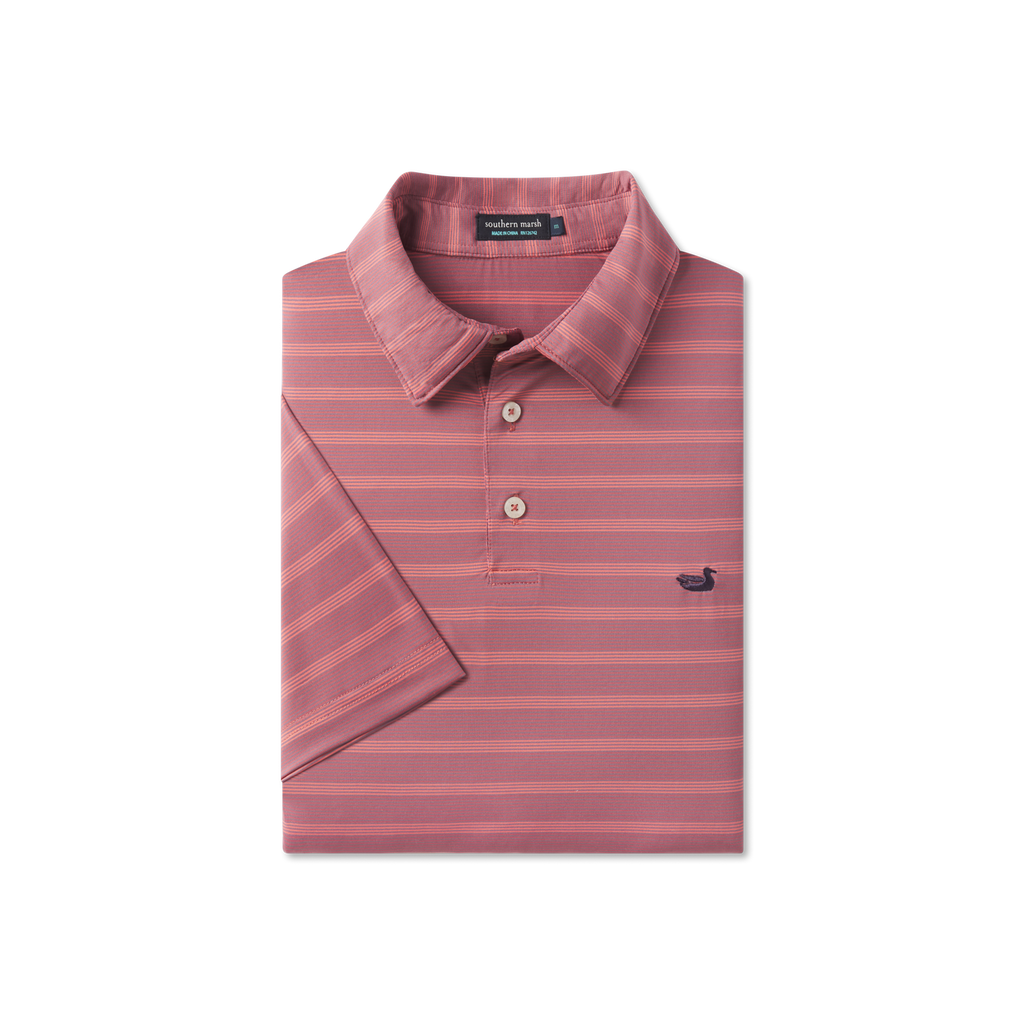 Bermuda Performance Polo - Panama Stripe