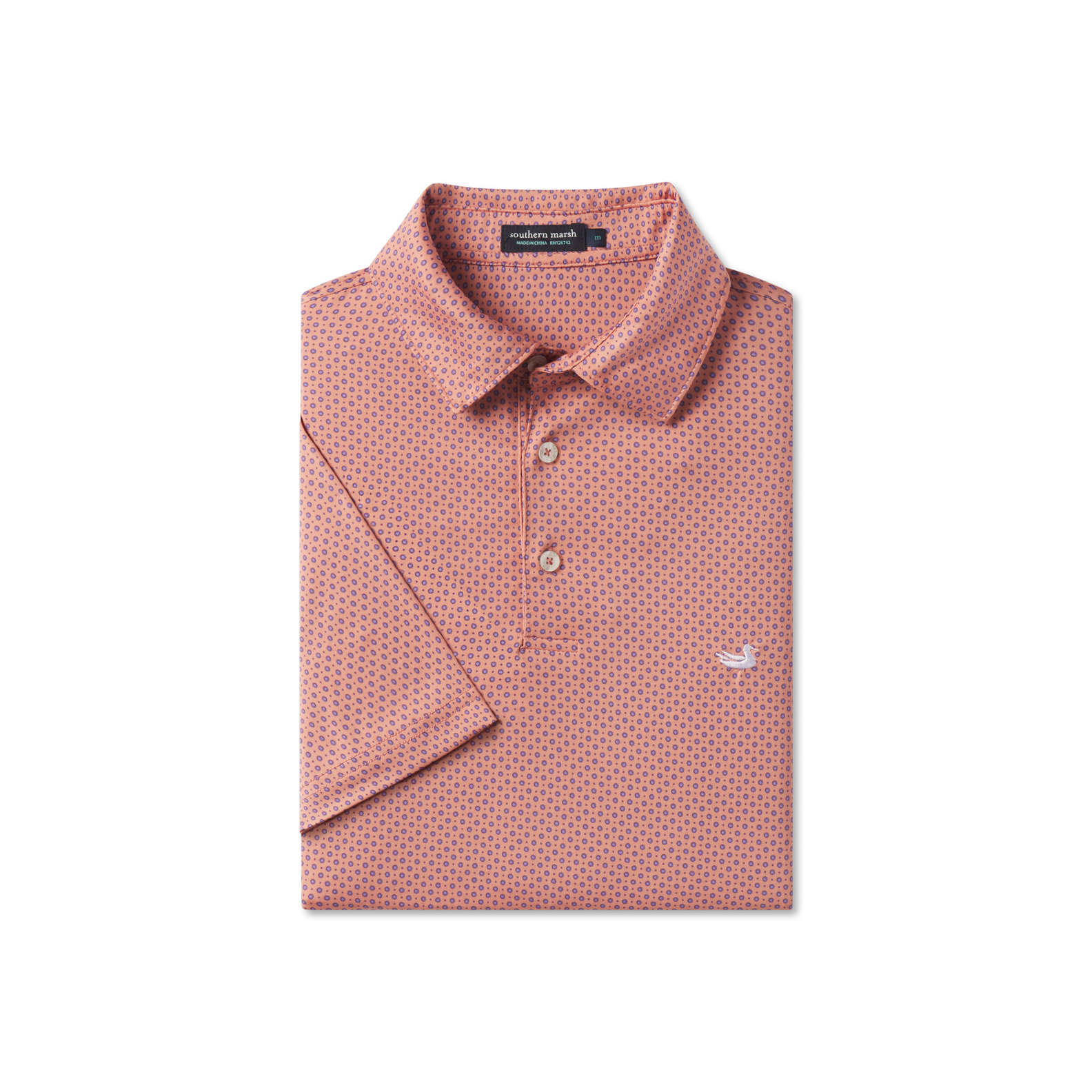 Island Burst Performance Polo