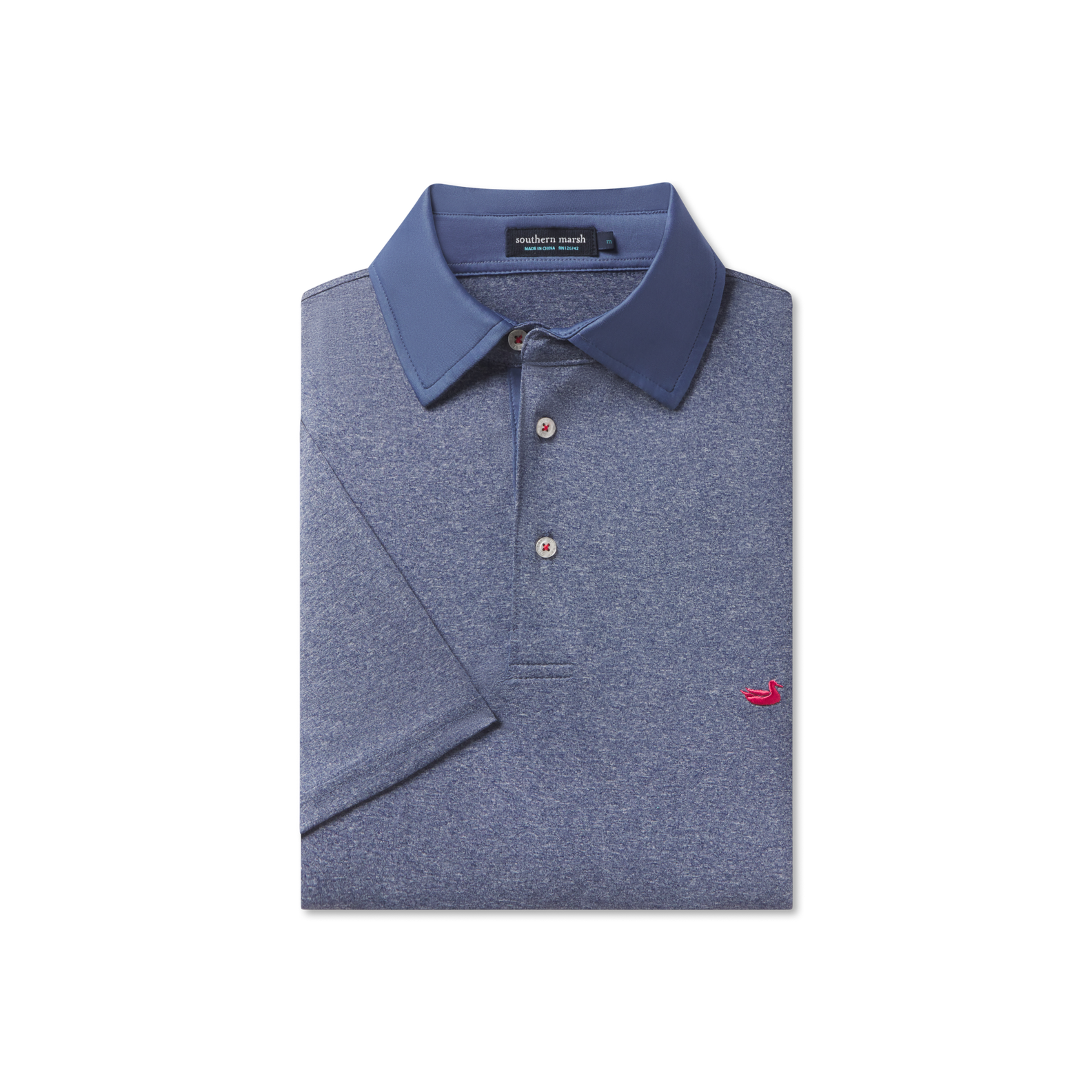 Rutledge Heather Performance Polo