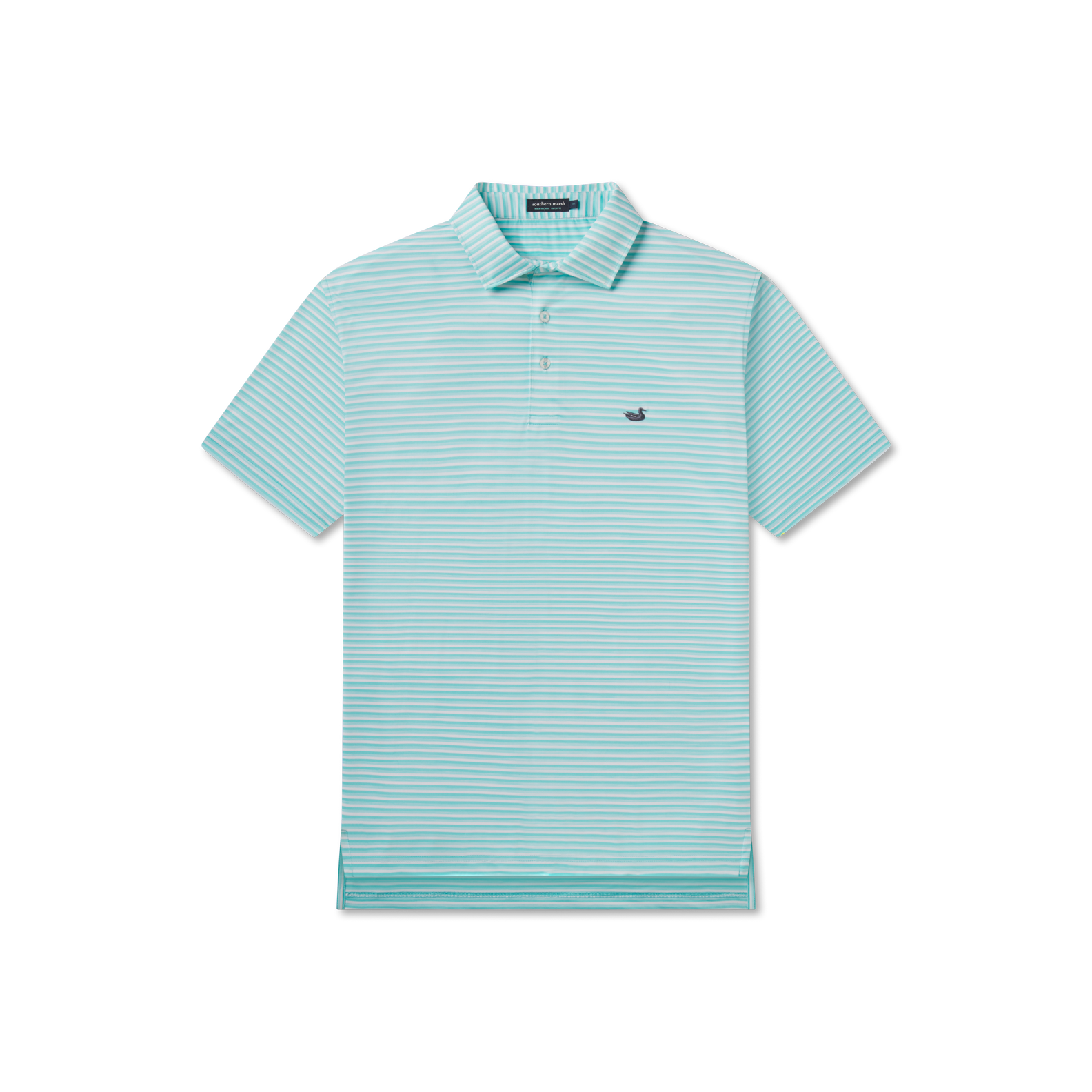 Bermuda Performance Polo - Domingo Stripe