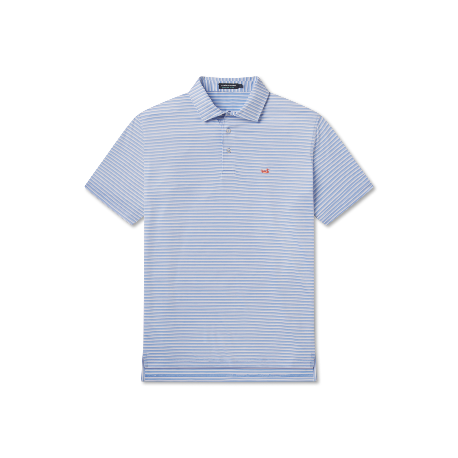 Bermuda Performance Polo - Domingo Stripe