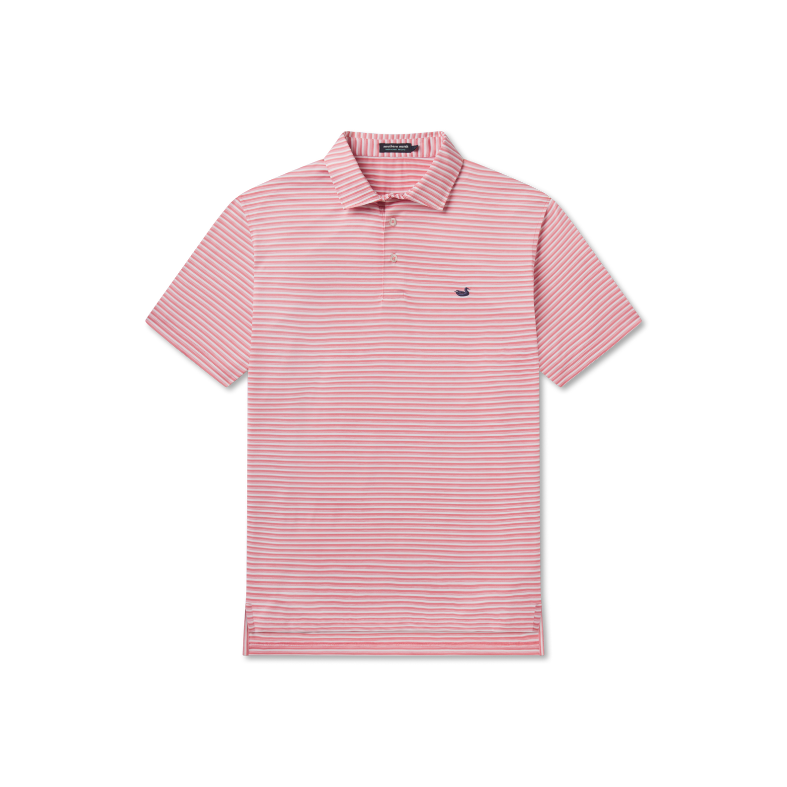 Bermuda Performance Polo - Domingo Stripe