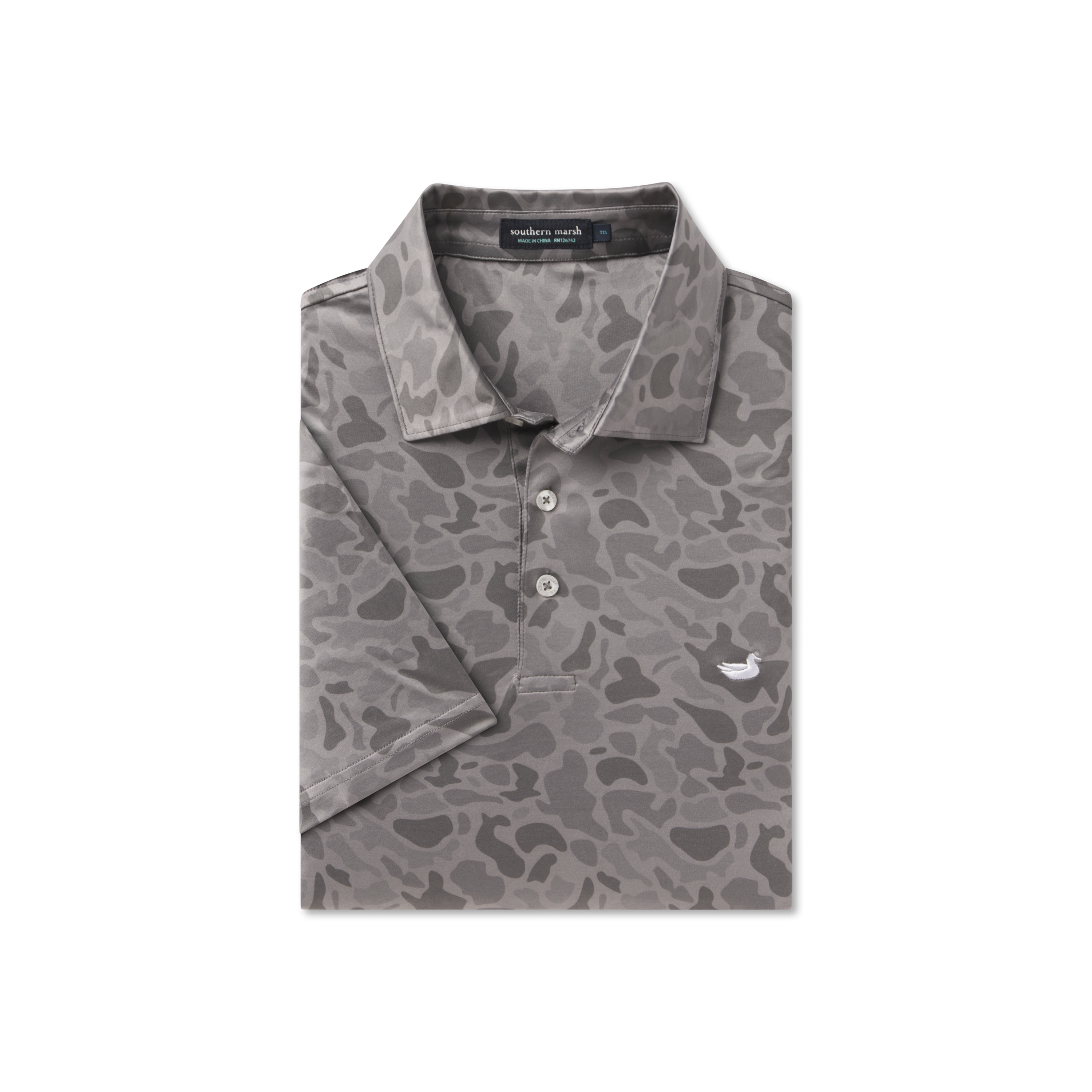Marsh Performance Polo - Retro Camo