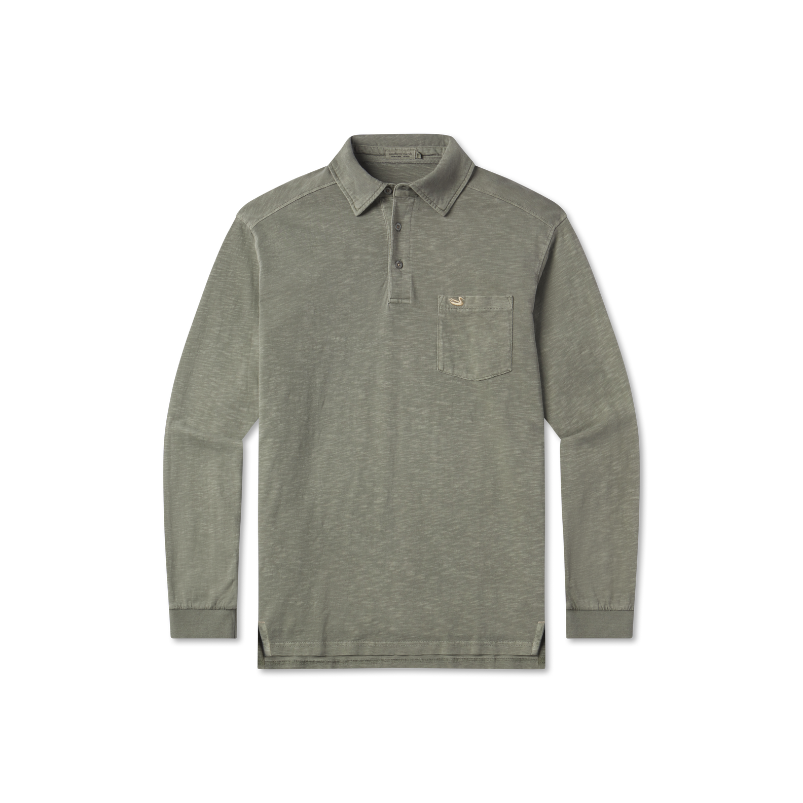 SEAWASH™ Slub Polo - Long Sleeve