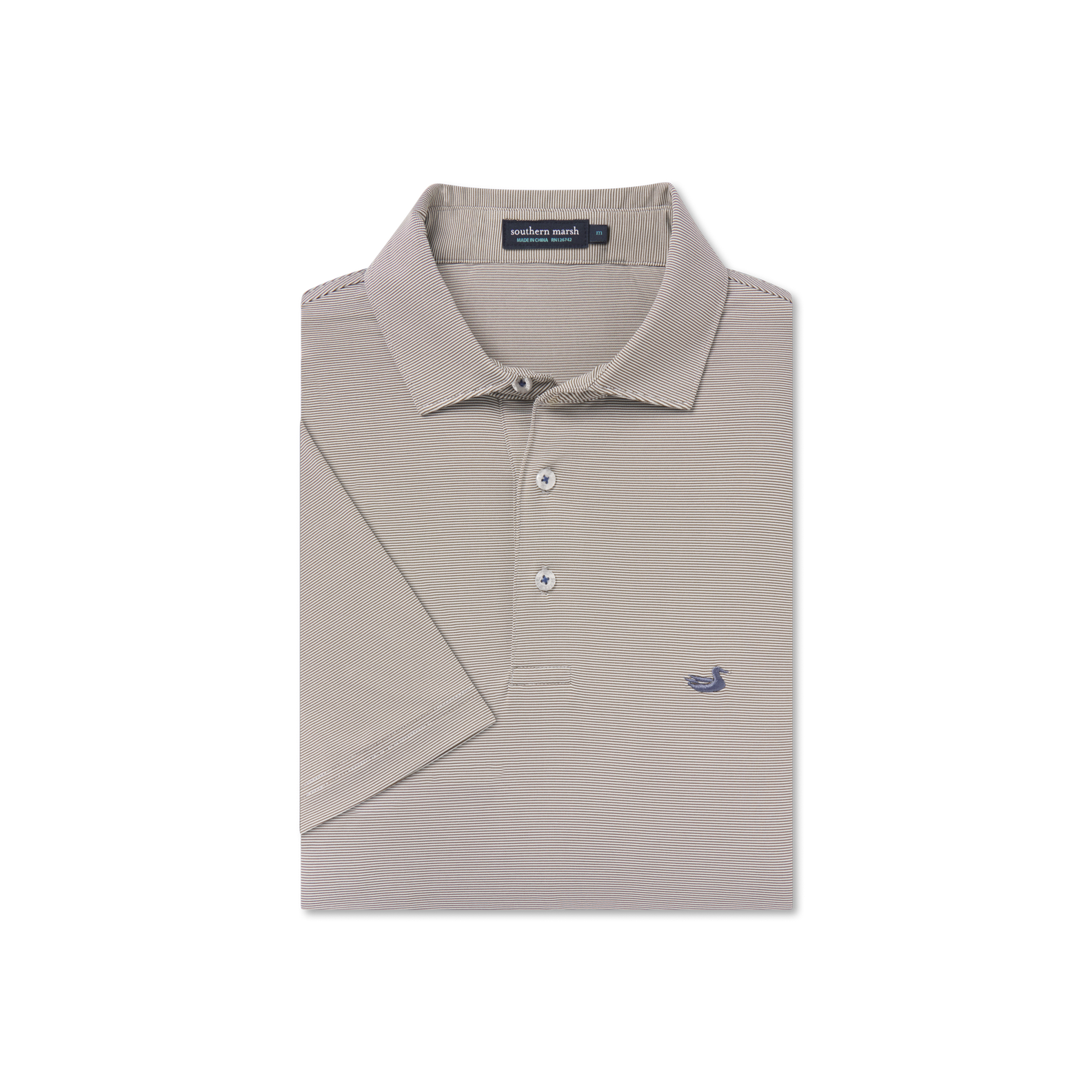 Bermuda Performance Polo - Wellington Stripe