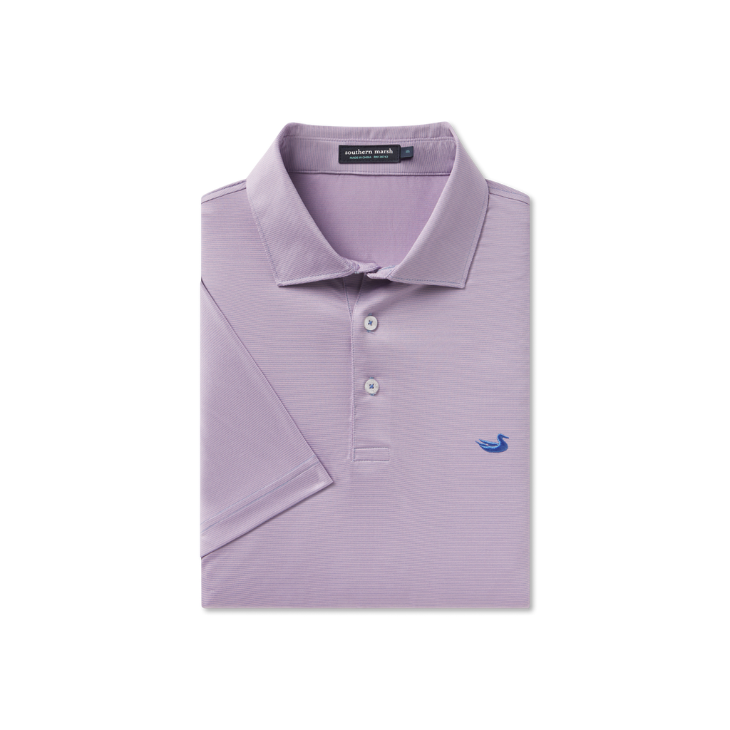 Bermuda Performance Polo - Wellington Stripe