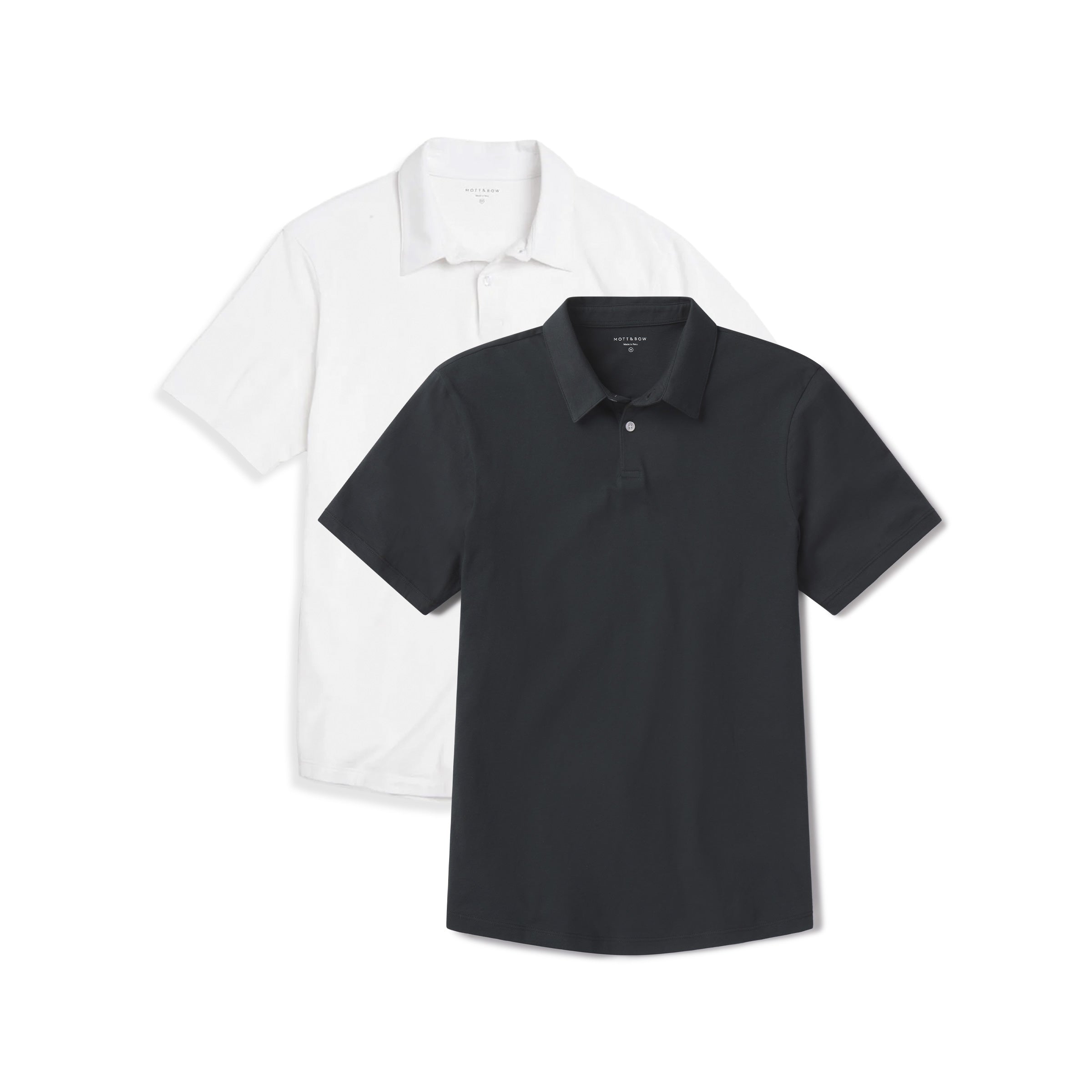 Jersey Sueded Polo 2-Pack