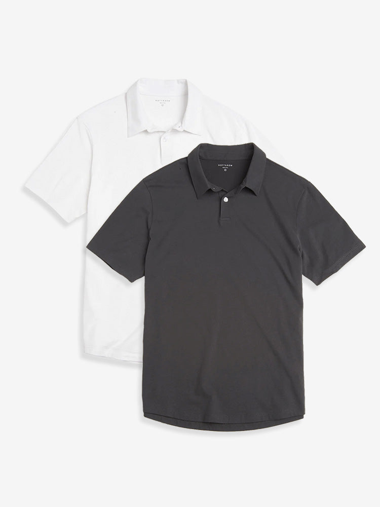 Jersey Sueded Polo 2-Pack