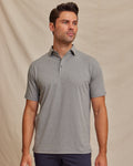 The Voyager - Performance SS Polo - Light Grey Heather
