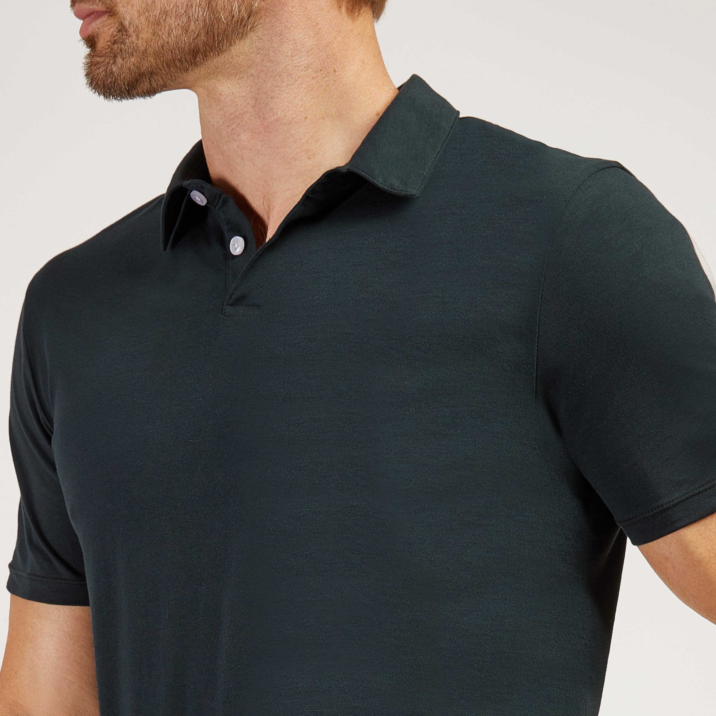Jersey Sueded Polo